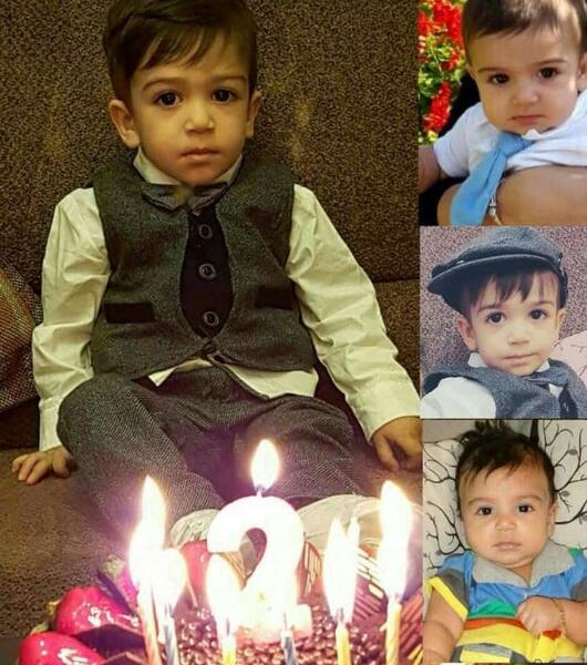 عکس حامد آهنگی با همسرش و فرزندش