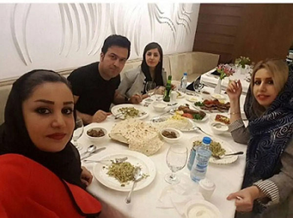 عکس های حامد اهنگی با همسرش