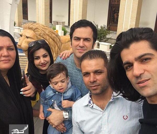 عکس جدید حامد آهنگی با همسرش