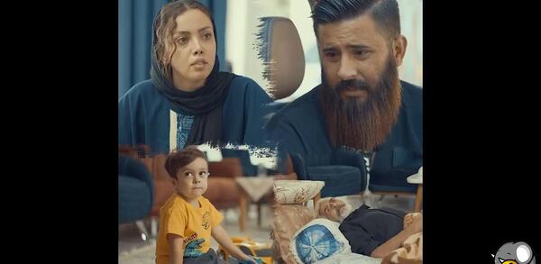 عکس حامد تبریزی بدون ریش