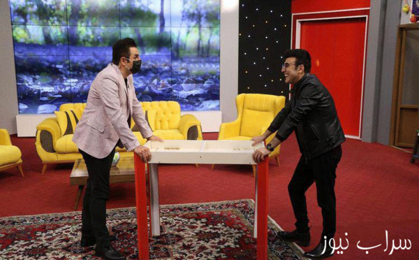 عکس حامد امجدی و همسرش