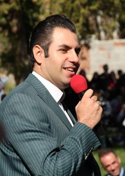 عکس حامد امجدی و همسرش