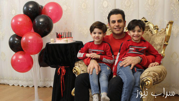 عکس حامد امجدی و همسرش
