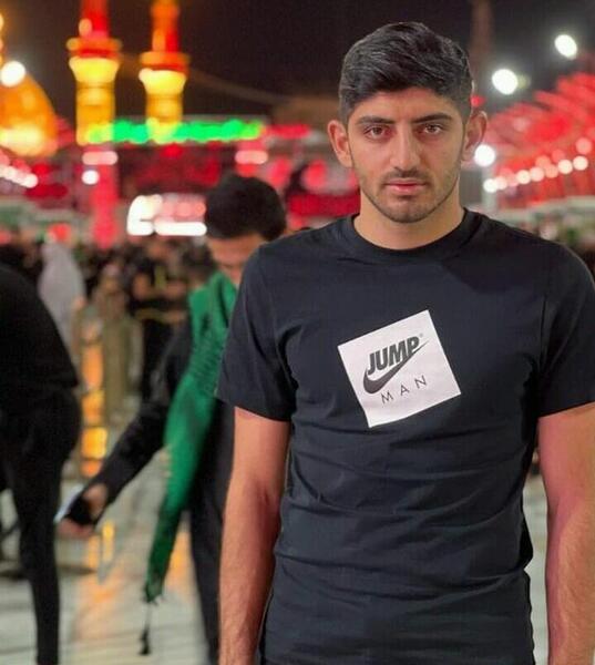 عکس حامد تبریزی در کربلا