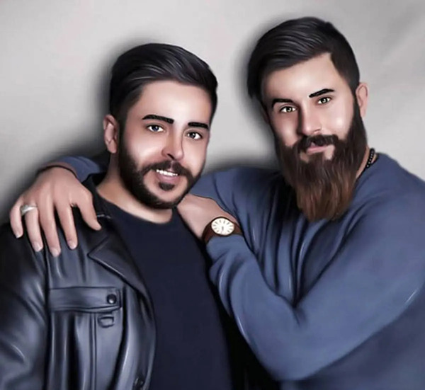 عکس حامد در سریال پدر و همسر واقعی