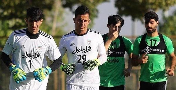 عکس بیرانوند و حامد لک