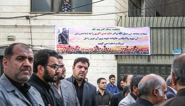 عکس حسن اکبری محافظ رهبر