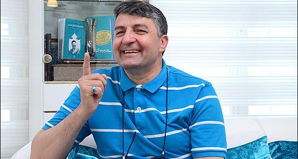 عکس حمید ماهی صفت و همسرش