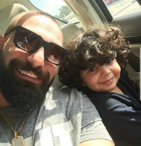 عکس حمید ماهی صفت و همسرش