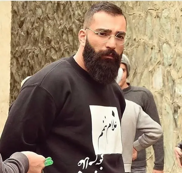 عکس حمید ماهی صفت و همسرش