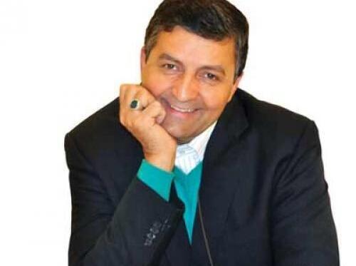 عکس حمید ماهی صفت و همسرش