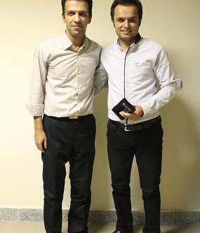 عکس حمید محمدی گوینده خبر ورزشی