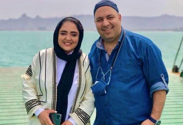 عکس حمید محمدی و همسرش