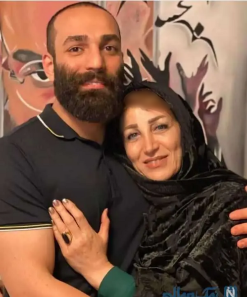 عکس حمید محمدی و همسرش