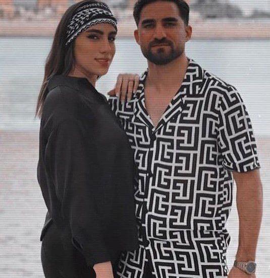 عکس حمید محمدی و همسرش