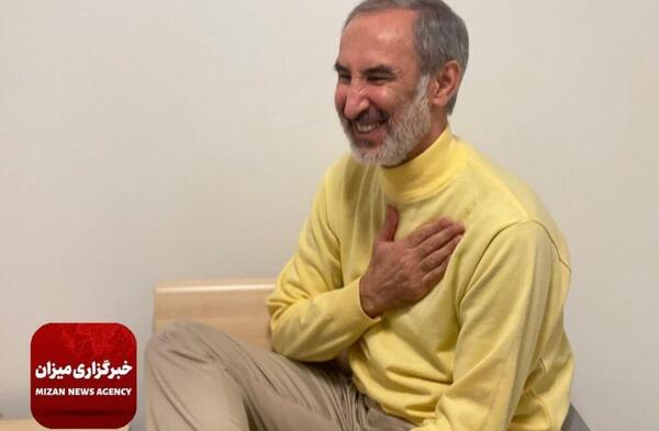 عکس حمید نوری بعد از آزادی