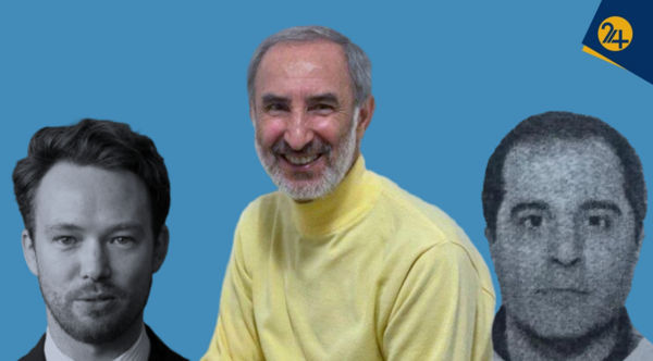 عکس حمید نوری در دادگاه سوئد
