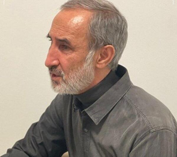 عکس حمید نوری در دادگاه سوئد