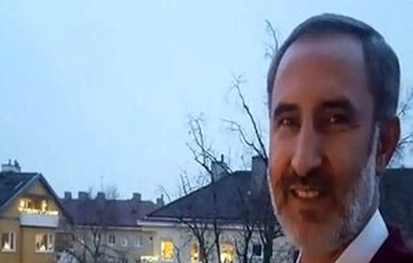 عکس حمید نوری در دادگاه سوئد