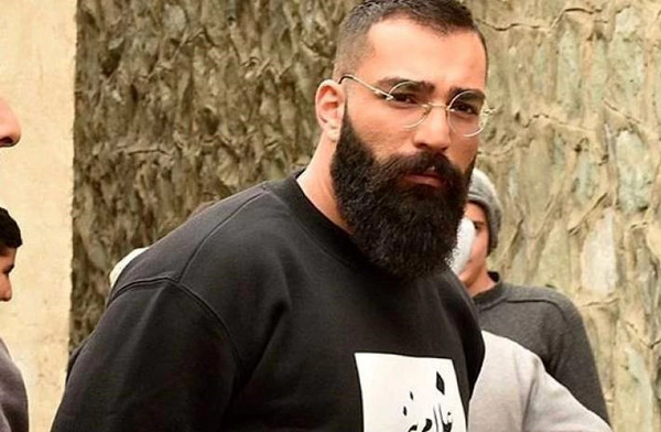 عکس حمید ماهی صفت و مادرش