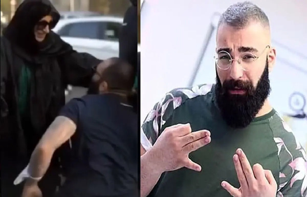عکس حمید ماهی صفت و مادرش