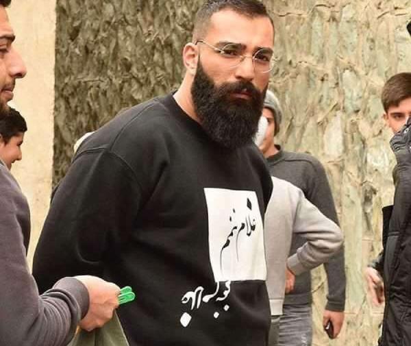 عکس حمید ماهی صفت و مادرش