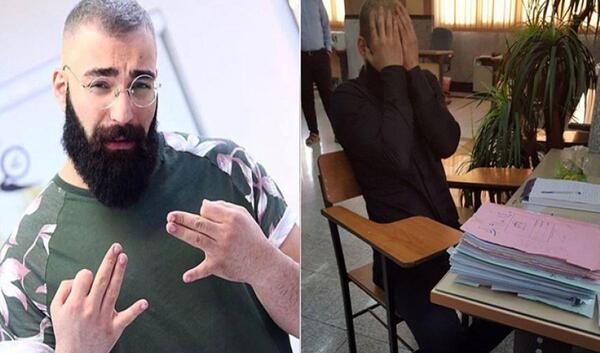 عکس حمید ماهی صفت و مادرش