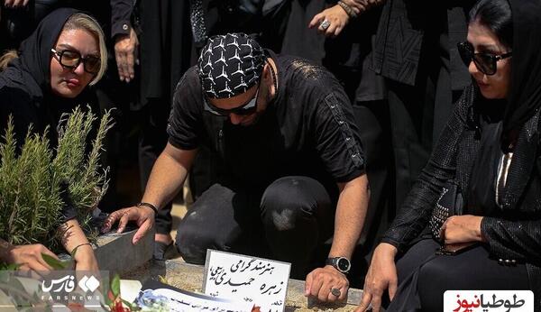 عکس قبر حمید حمیدی