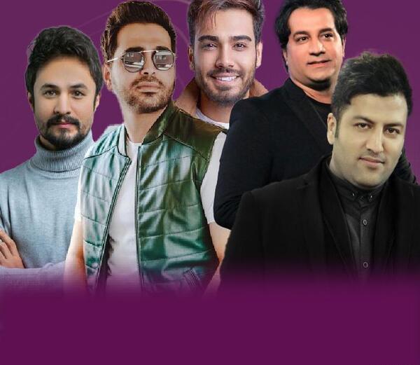 عکس حمید هیراد و سینا درخشنده