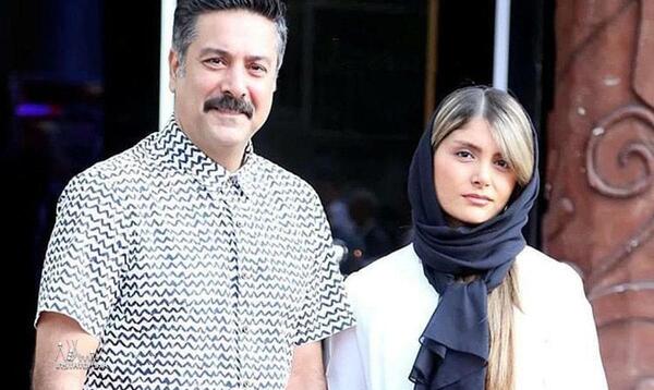 عکس حمیدرضا محمدی با همسرش