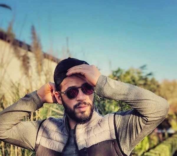 عکس حمیدرضا محمدی با همسرش