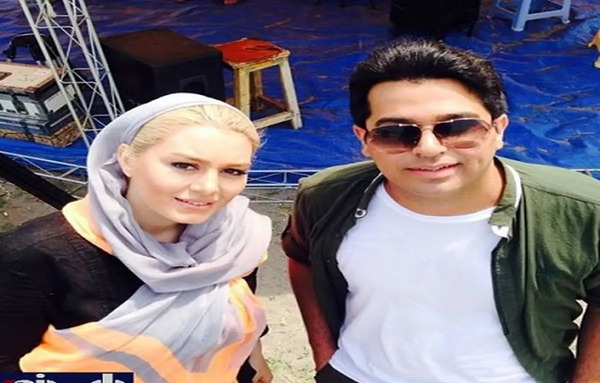 عکس عروسی حمید عسکری و همسرش