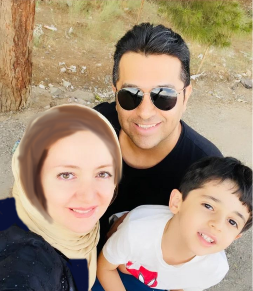 عکس عروسی حمید عسکری و همسرش