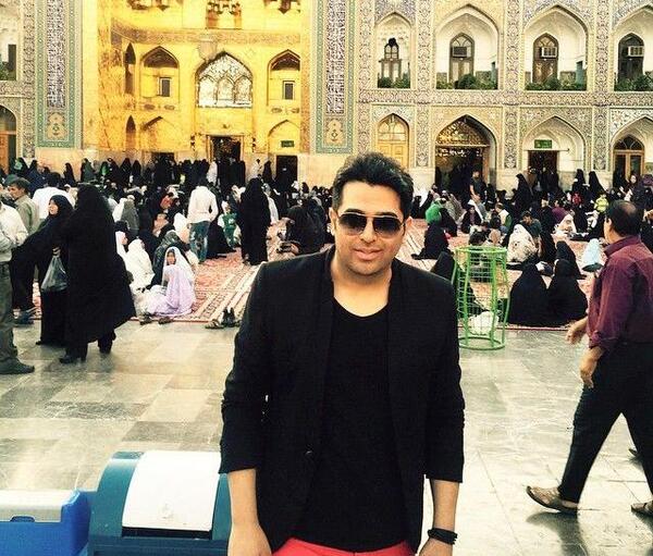 عکس عروسی حمید عسکری و همسرش