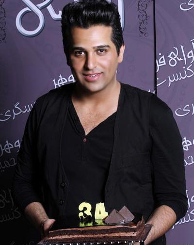 عکس حمید عسگری و خانواده