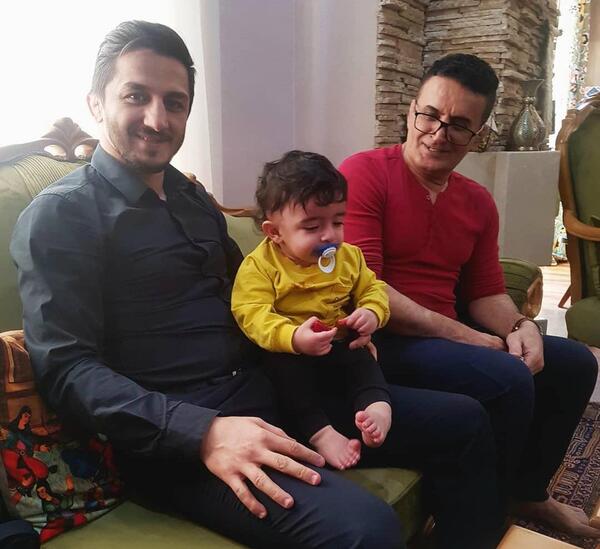 عکس جدید حمید سوریان و همسرش