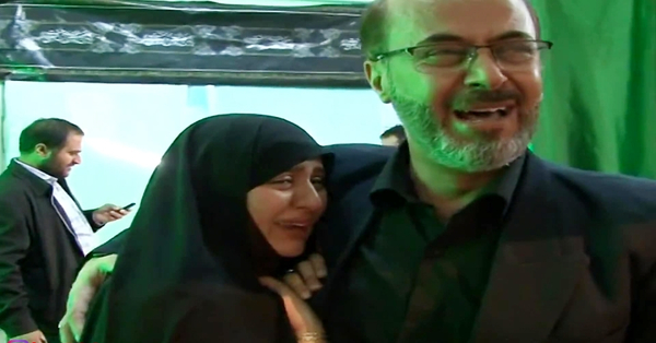 عکس زن شهید حمید سیاهکالی مرادی