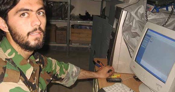 عکس مزار شهید حمید سیاهکالی مرادی