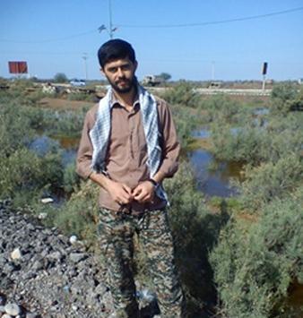 عکس مزار شهید حمید سیاهکالی مرادی