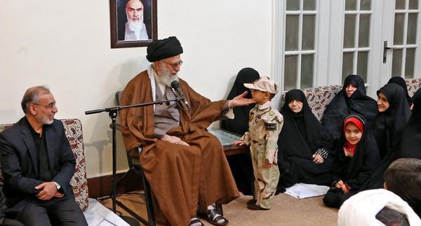 عکس فرزند شهید حمید سیاهکالی مرادی