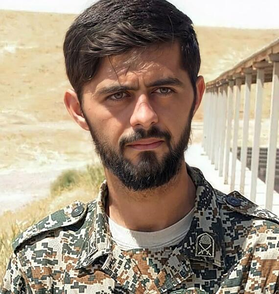 عکس شهید حمید سیاهکالی مرادی برای پروفایل