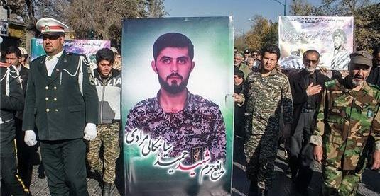 عکس شهید حمید سیاهکالی مرادی برای پروفایل