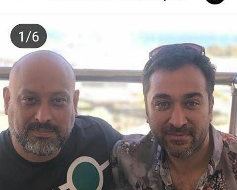 عکس حمیدرضا عطایی با همسرش