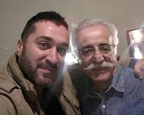 عکس حمیدرضا عطایی با همسرش