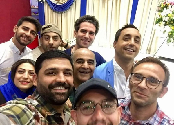 عکس حمید در سریال لیسانسه ها