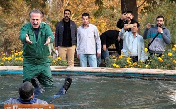 عکس حمید در فیلم لیسانسه ها