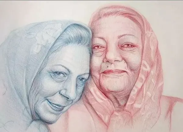 عکس همسر حمید خیرآبادی