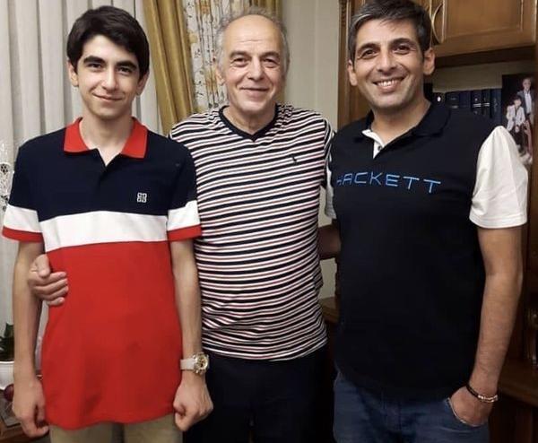 عکس حمید خندان و همسر سابقش