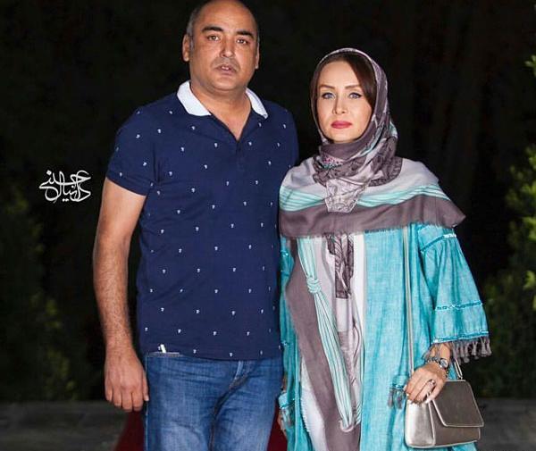 عکس حمید خندان و همسر سابقش
