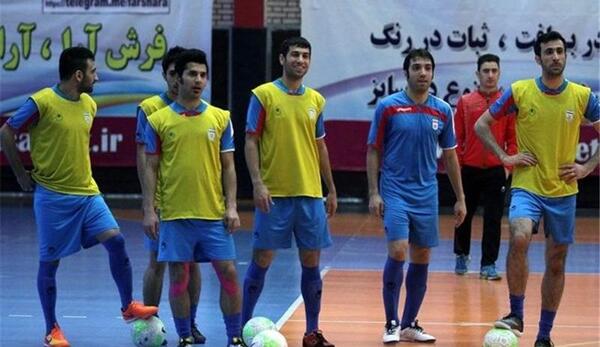 عکس حمید احمدی فوتسال